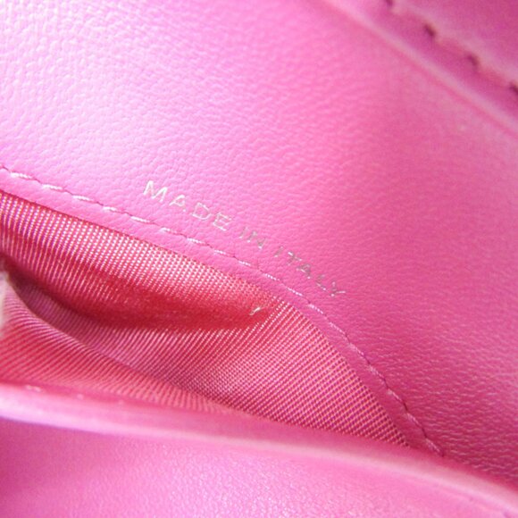 CHANEL Authentic Pink Leather Wallet - Picture 16 of 16